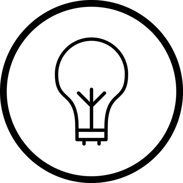 Illustration Bulb Icon - Photo, Image