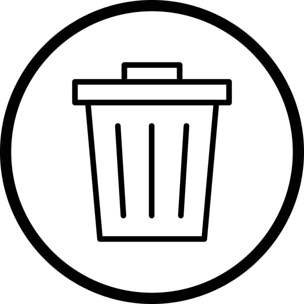 Icono de residuos de ilustración
 - Foto, Imagen