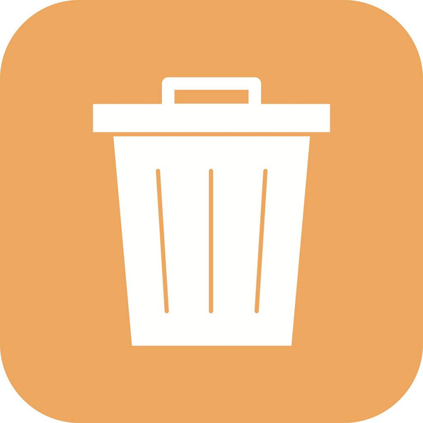 Illustratie afval pictogram - Foto, afbeelding