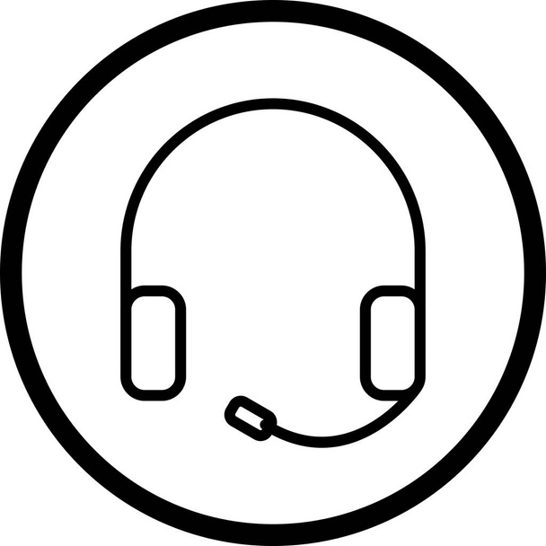 Icono de auriculares de ilustración
 - Foto, Imagen