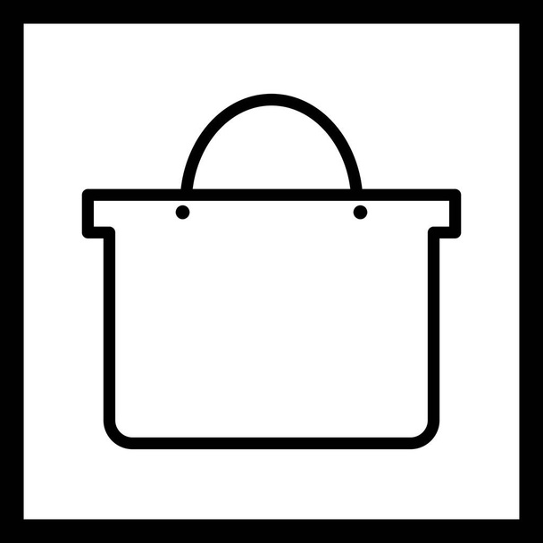Illustratie Shopping Bag pictogram - Foto, afbeelding