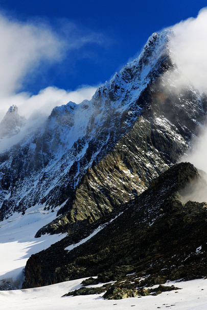 szczyt Grossglockner (3797m), Austrii, Europie - Zdjęcie, obraz