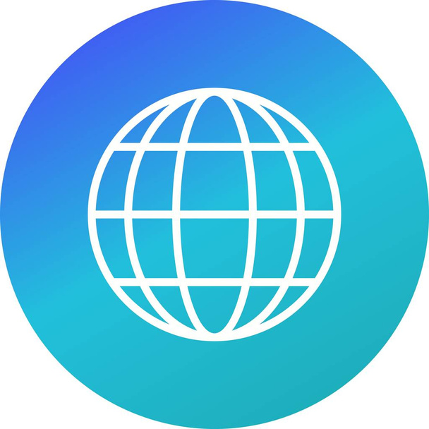 Illustration Globus-Symbol - Foto, Bild
