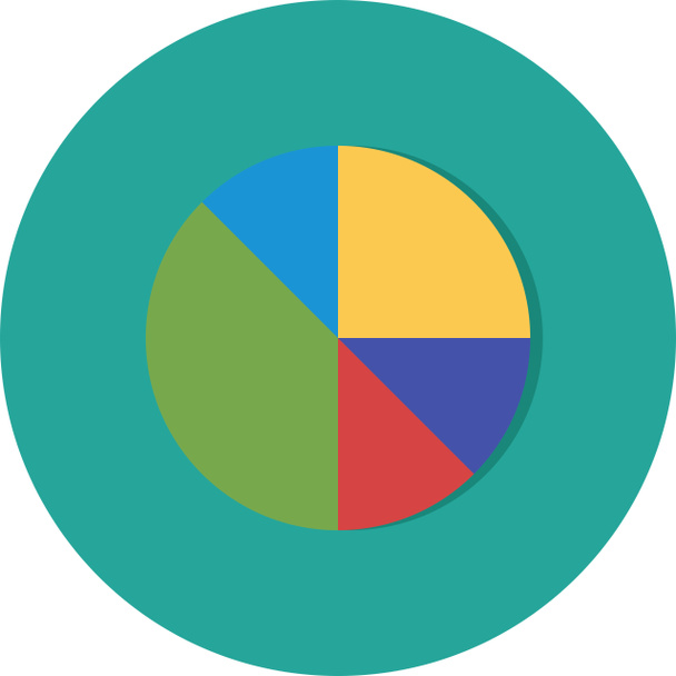 Illustration  Pie Chart Icon - Photo, Image