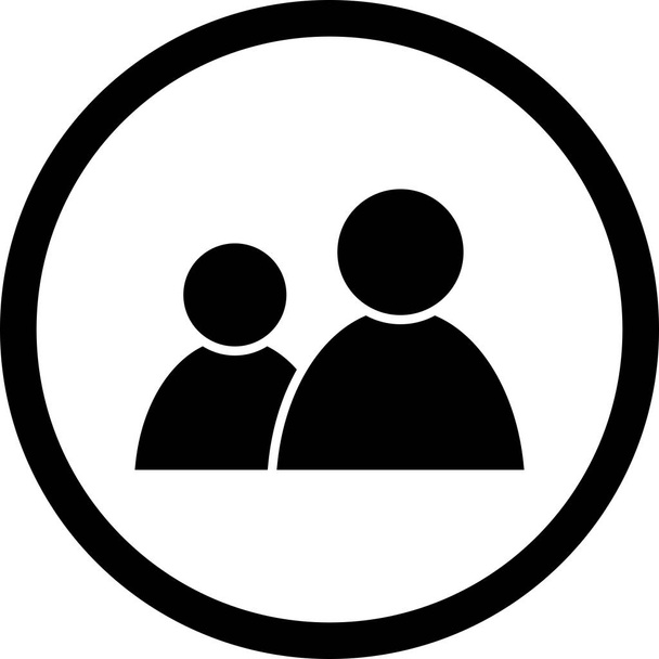 Ikona ilustracji dla użytkowników - Zdjęcie, obraz