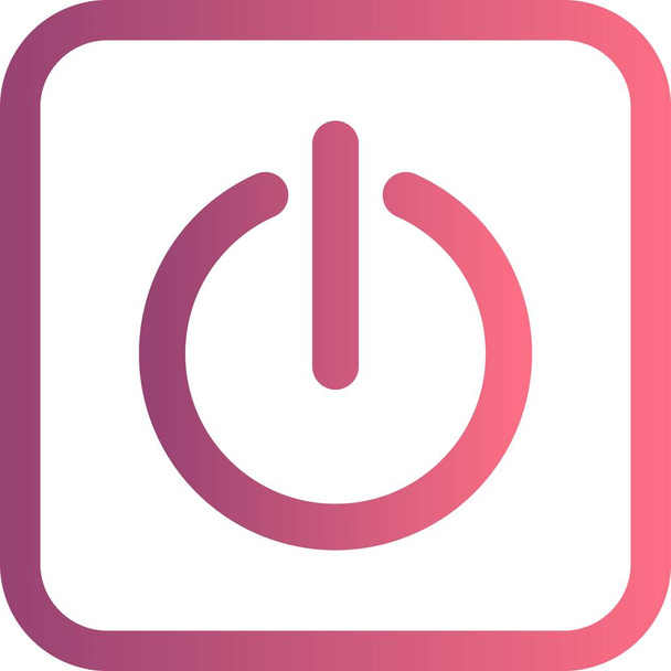 Illustration Shutdown Icon - Photo, Image