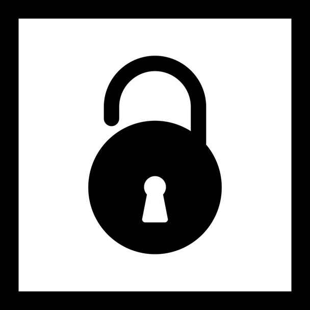 Illustration Unlock Icon - Photo, Image