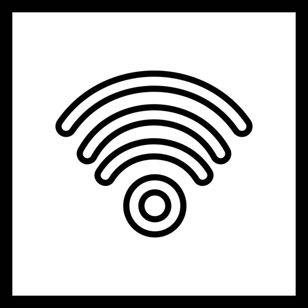Ilustracja WiFi ikona - Zdjęcie, obraz
