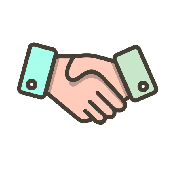 Icono de Ilustración Handshake
 - Foto, Imagen