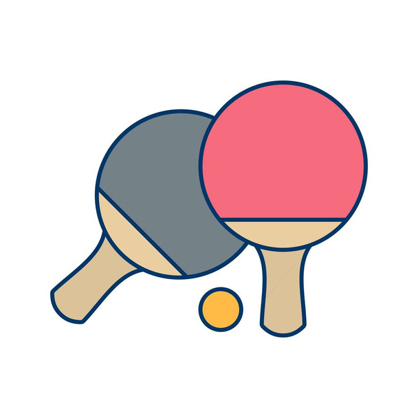 Illustration Ping Pong Icon  - Photo, Image