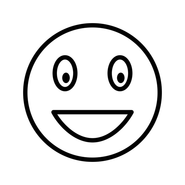 Ilustração Rindo Ícone Emoji
 - Foto, Imagem