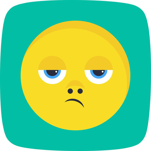 Εικόνα απογοητευμένος εικονίδιο emoji - Φωτογραφία, εικόνα
