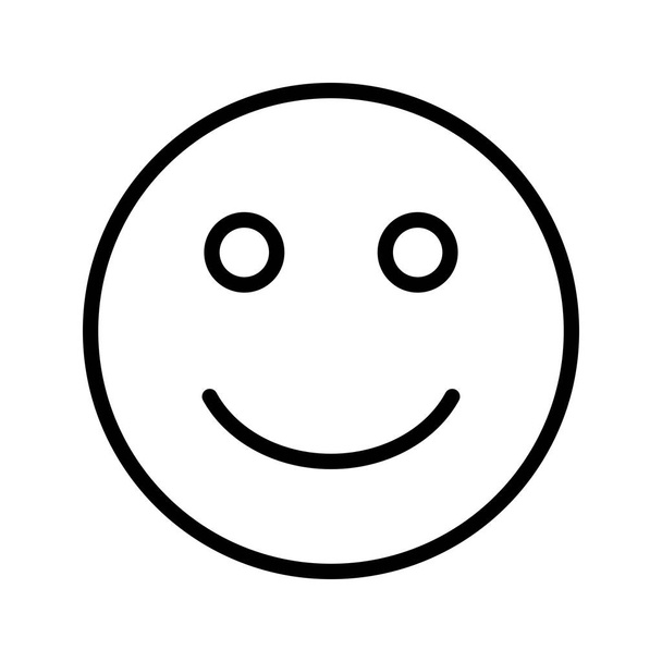 Ilustracja szczęśliwy emotikon ikona - Zdjęcie, obraz