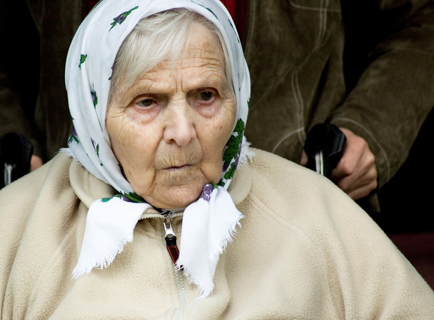 Portrait of the old woman. - Fotografie, Obrázek