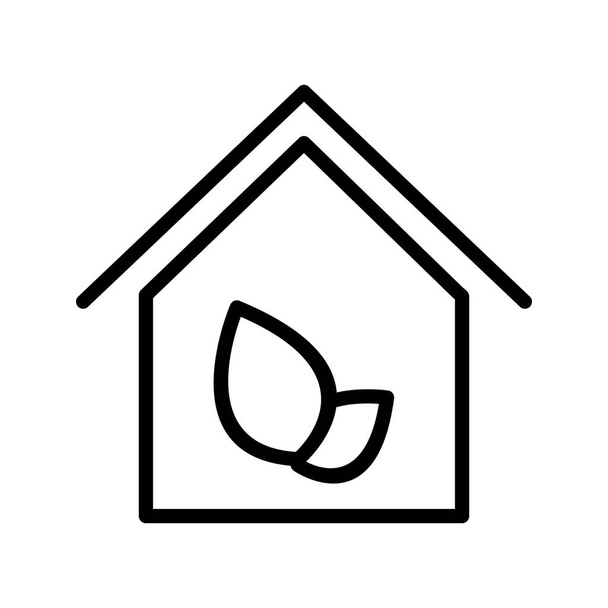 Illustration Eco House  Icon - Photo, Image