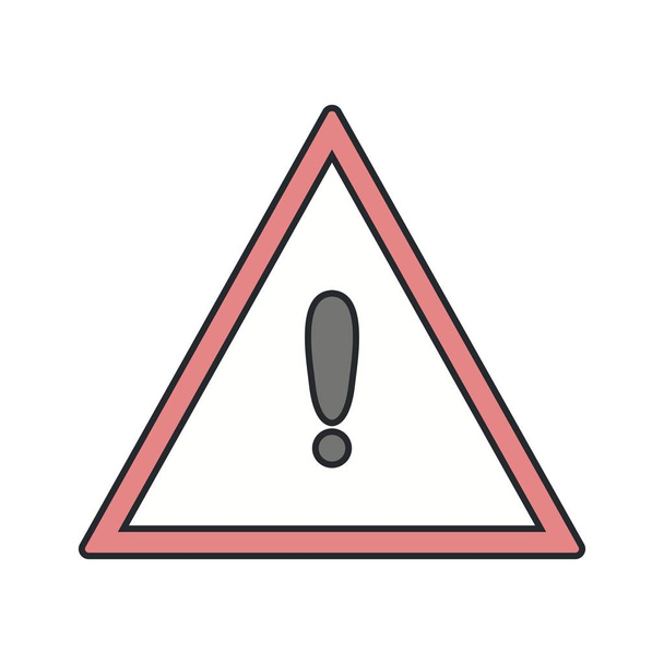 Illustration Other dangers Road Sign Icon - Photo, Image