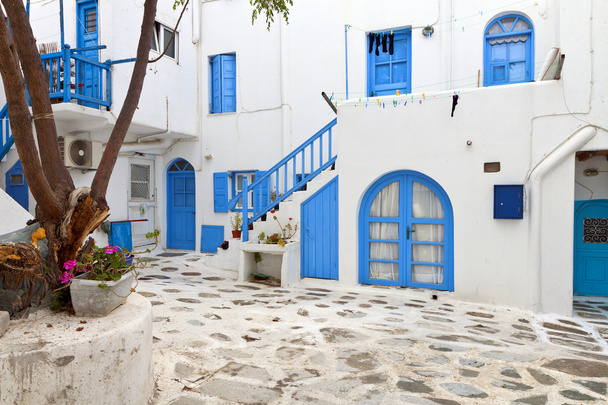 Destinazione turistica dell "isola di Mykonos in Grecia
 - Foto, immagini