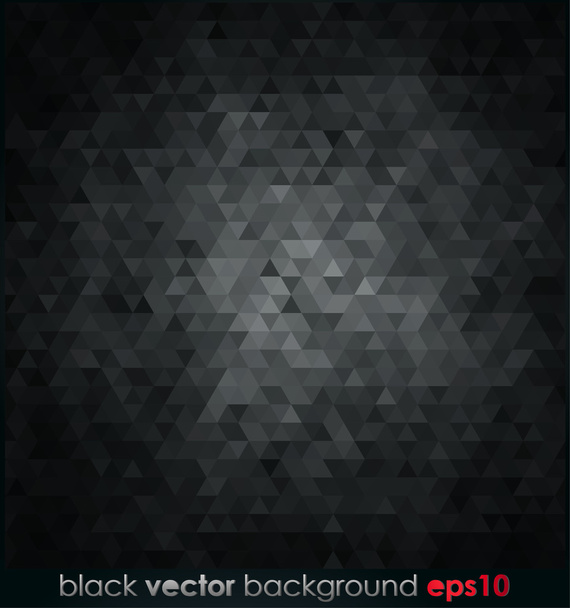 Abstract black background - Vector, Image
