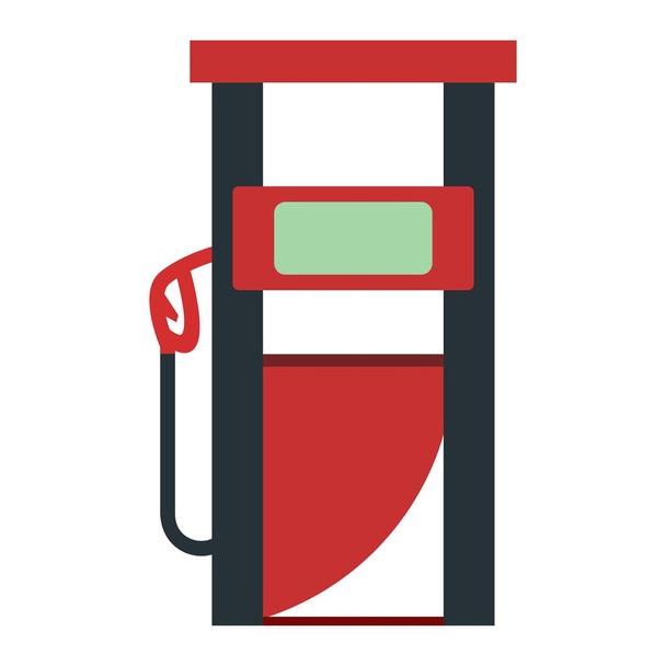 Ilustracja ikona stacji paliw - Zdjęcie, obraz
