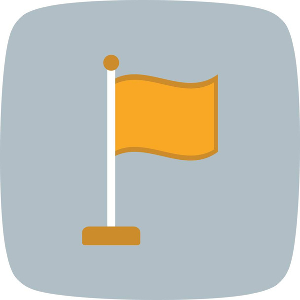 Icono de bandera de ilustración
 - Foto, Imagen