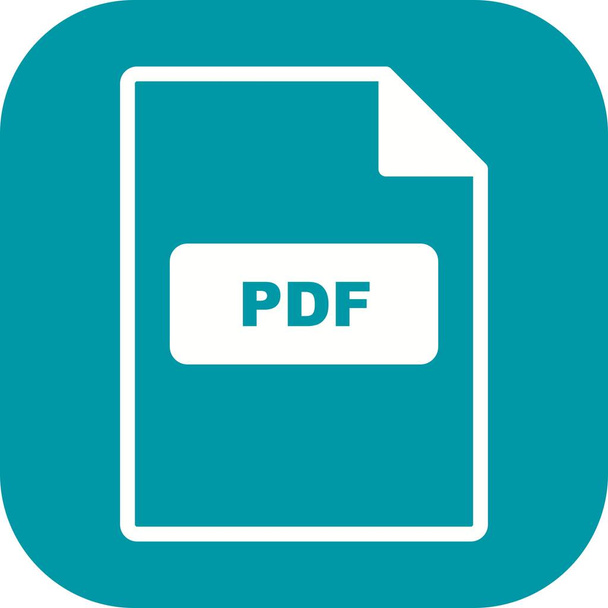 Illusztráció Pdf ikon - Fotó, kép