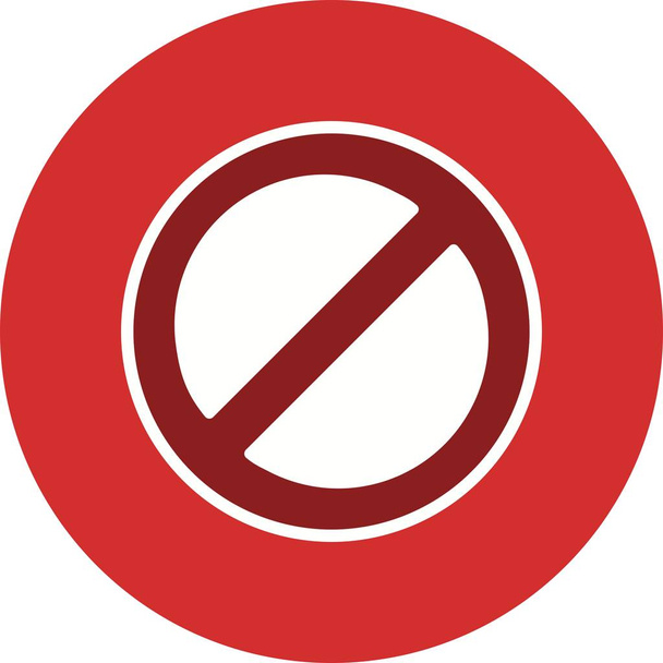 Illustration Forbidden Icon - Photo, Image