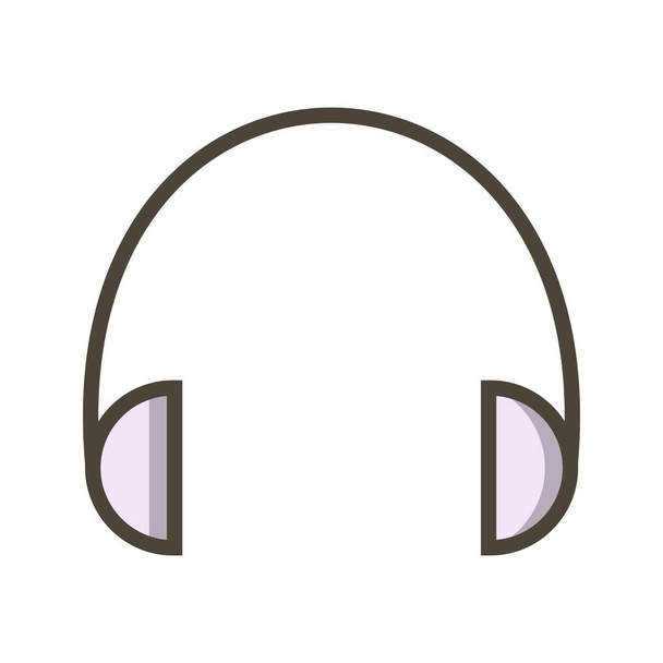Icono de auriculares de ilustración
 - Foto, imagen