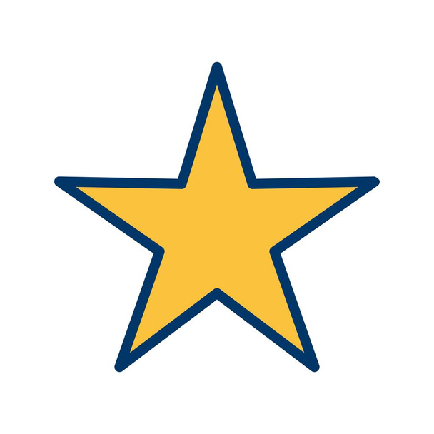 Ícone da estrela da ilustração
  - Foto, Imagem