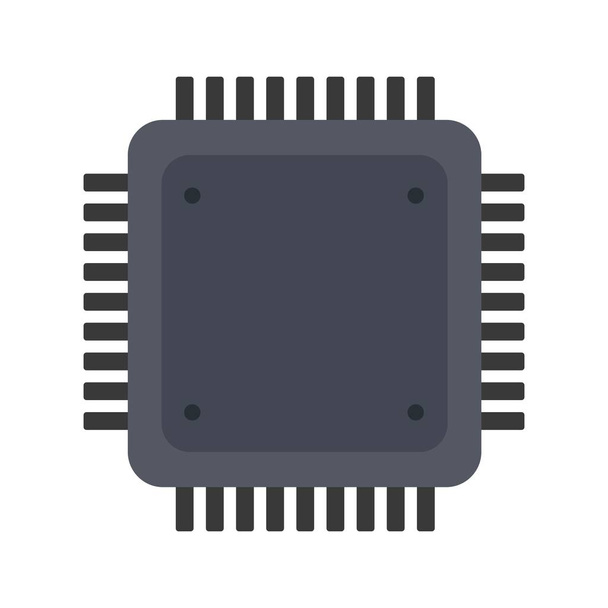 Illustratie processor pictogram  - Foto, afbeelding