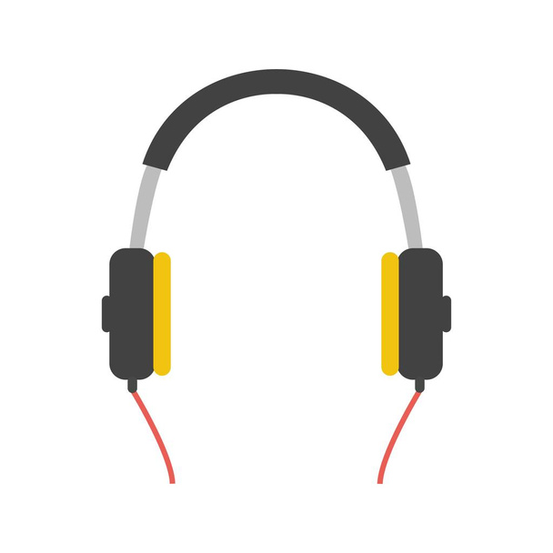 Illustration Headphones Icon - Photo, Image