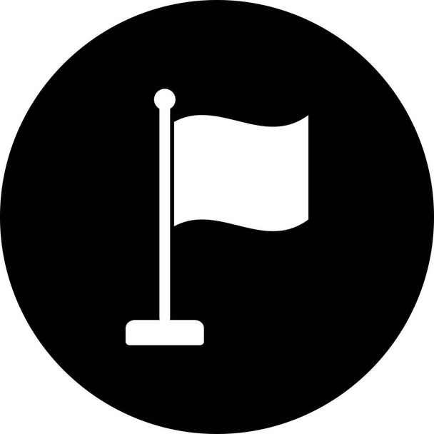 Icono de bandera de ilustración
 - Foto, imagen