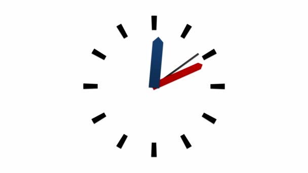 zegar - 1 godzina - Materiał filmowy, wideo