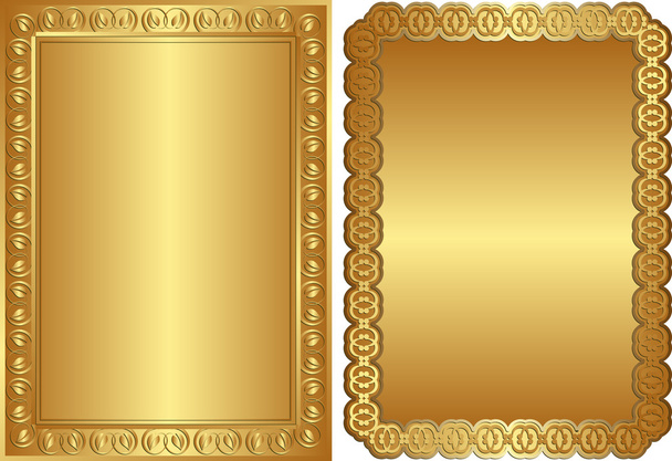 Goldener Hintergrund - Vektor, Bild