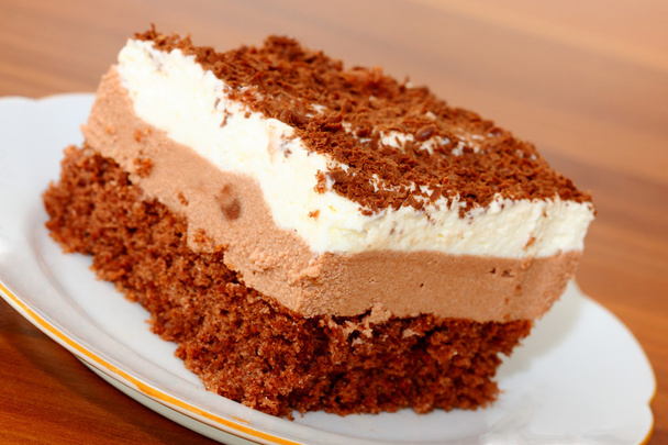 piece of chocolate cake - Foto, Bild