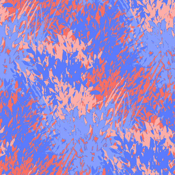 Abstract graphic seamless pattern of bushes - Διάνυσμα, εικόνα