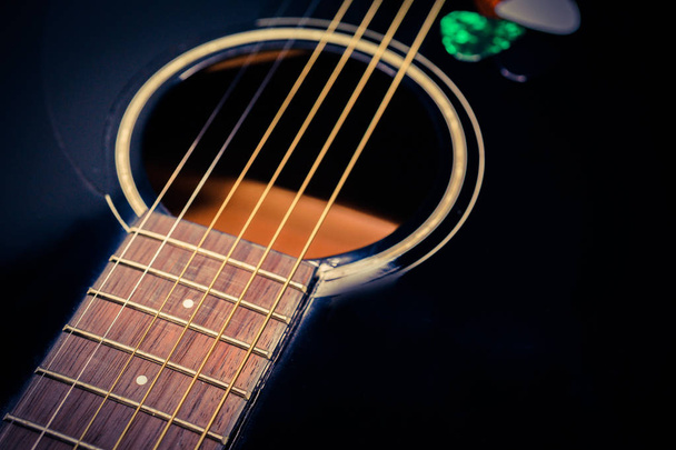 akustická kytara - Fotografie, Obrázek