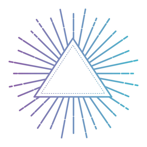 треугольная рама с разрывом
 - Вектор,изображение