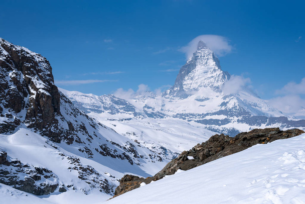 Mt. Matterhorn Zermatt-ban - Fotó, kép