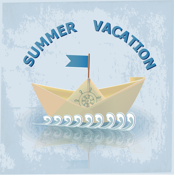 Illustration des vacances d'été illustration vectorielle
   - Vecteur, image