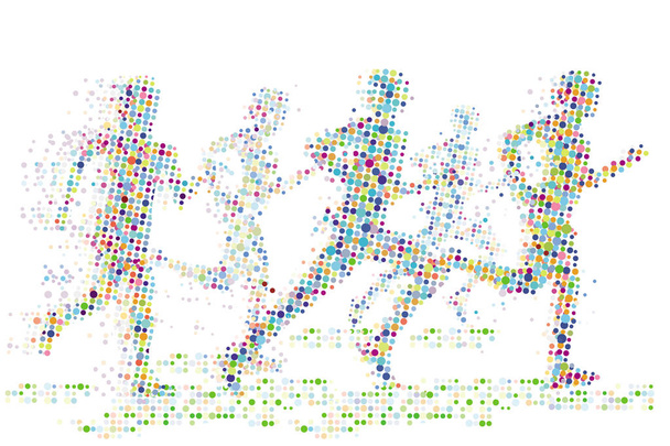 Correr gente haciendo deportes
 - Foto, Imagen