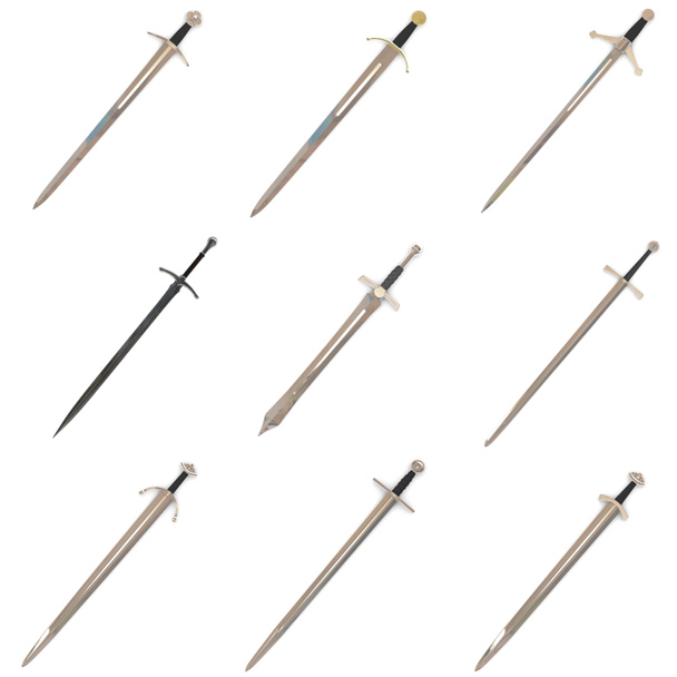 Collection de rendus 3D - épées
 - Photo, image