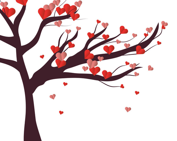 día de San Valentín corazón de dibujos animados
 - Vector, Imagen