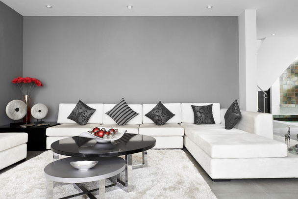 Interior Design: Living room - Foto, afbeelding
