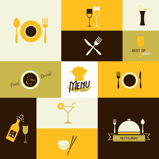 Restaurant menu - Vector, afbeelding