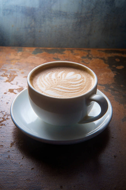 Morning Hot Latte - Valokuva, kuva