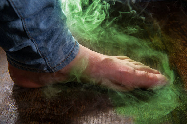Stinkende voet kleurrijke - Foto, afbeelding