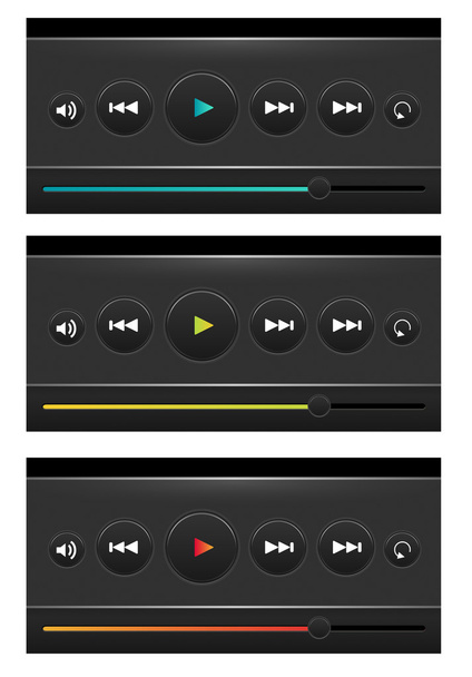 Music player - Vector, Image