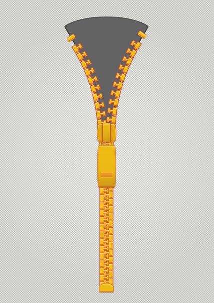 Zipper illustration - Vector, Image