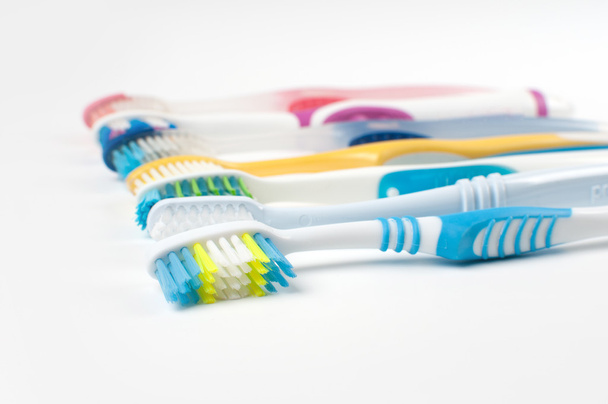 Variété de brosses à dents
 - Photo, image