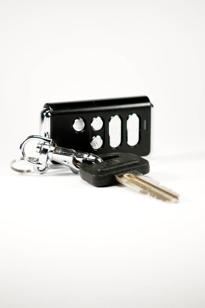 motor-car key with a trinket from signaling - Photo, Image